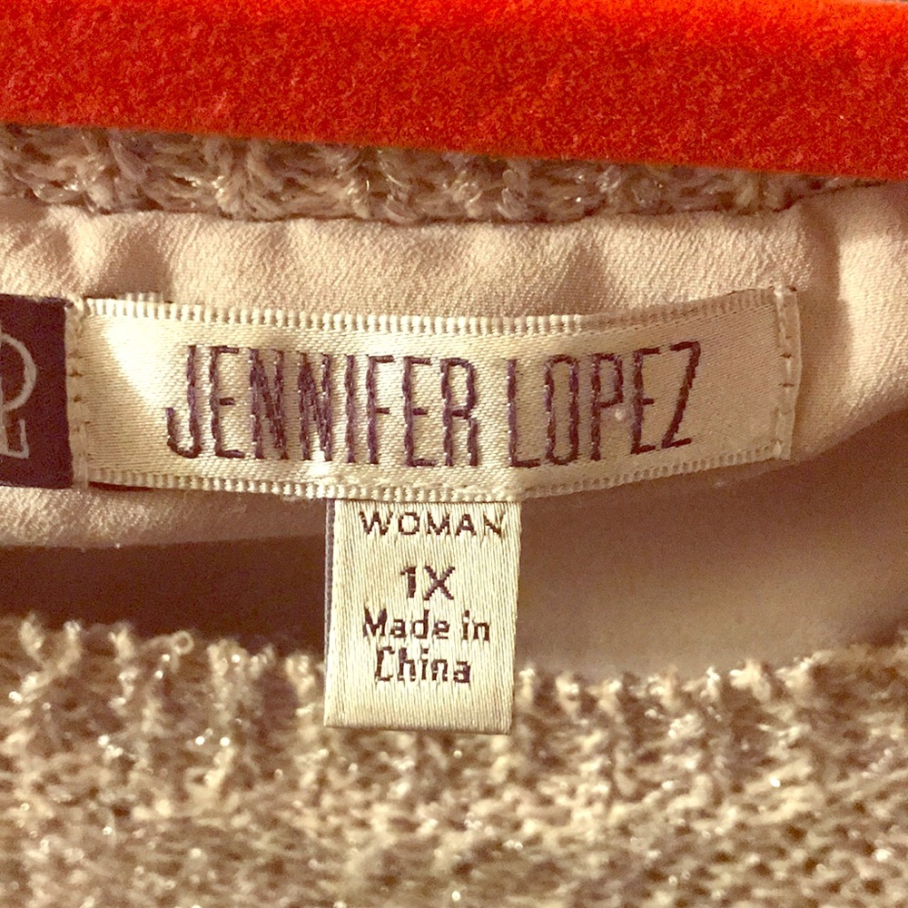 Jennifer Lopez 1x sparkling shirt